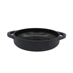 MINI TRAVESSA FERRO FUNDIDO 12CM 210ML ESMALTE AZUL FOSCO GRAND 