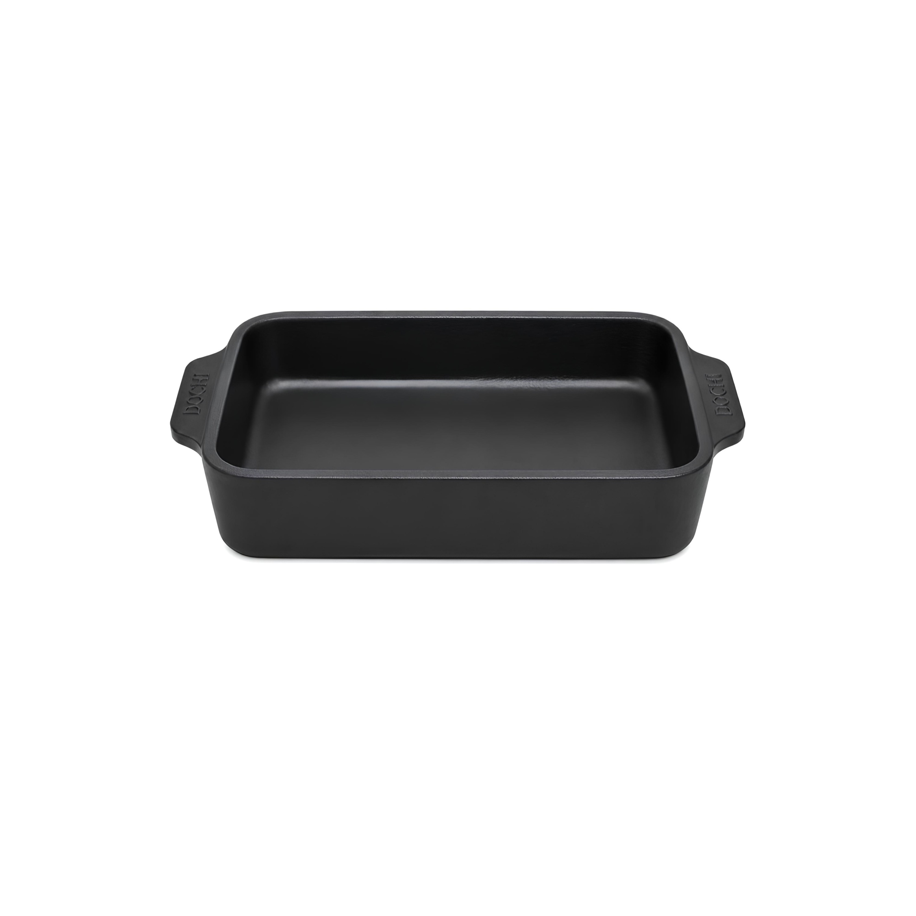 MINI TRAVESSA FERRO FUNDIDO 15X11CM 240ML ESMALTE PRETO GRAND CHEF 