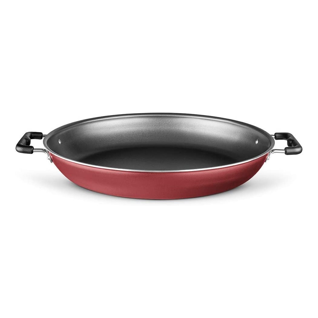 PAELLERA ALUMÍNIO ANTIADERENTE 36CM 4,6L CEREJA SUPRA    