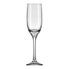 TAÇA CHAMPAGNE VIDRO 190ML 22,5CM IMPERATRIZ     