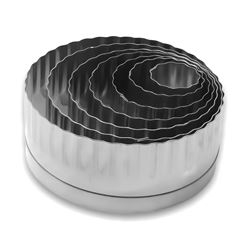 JOGO CORTADOR REDONDO CRESPO INOX (7 PEÇAS)    