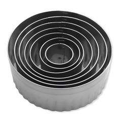 JOGO CORTADOR REDONDO CRESPO INOX (7 PEÇAS)    