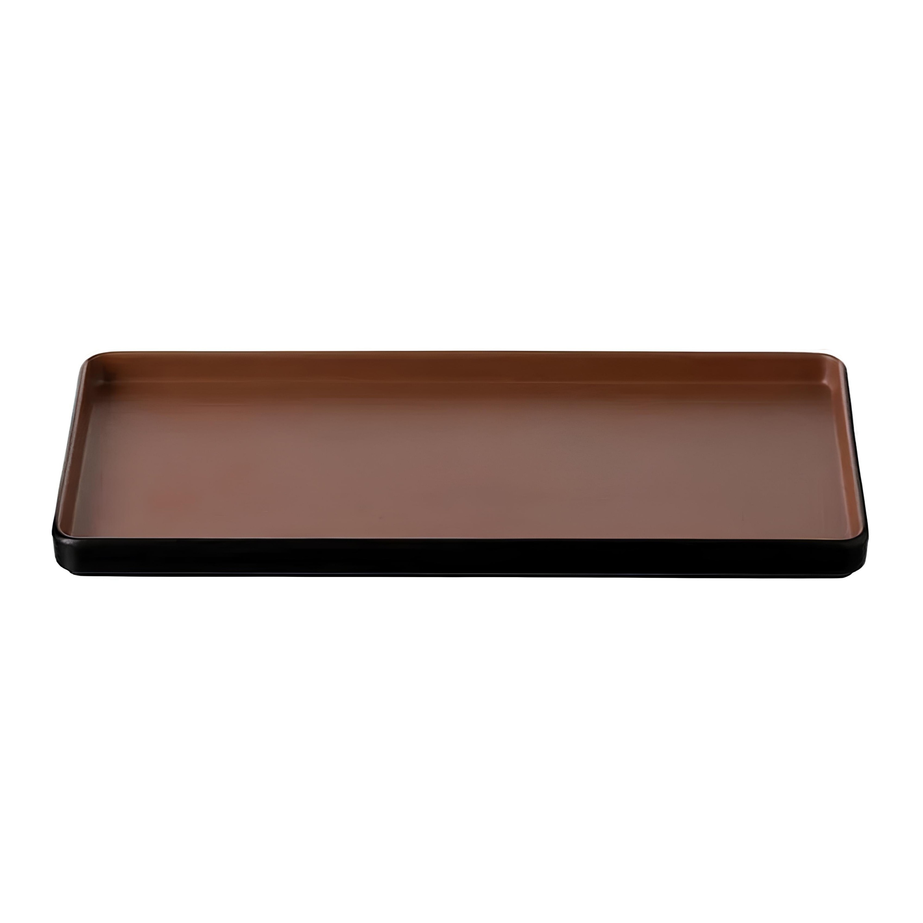 TRAVESSA MELAMINA 32X15CM TERRACOTA DUAL      