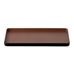 TRAVESSA MELAMINA 32X15CM TERRACOTA DUAL      