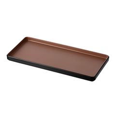 TRAVESSA MELAMINA 32X15CM TERRACOTA DUAL      