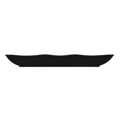 PRATO SUSHI DIVISÓRIA SHOYU POLIPROPILENO 19,5X11,5CM PRETO    