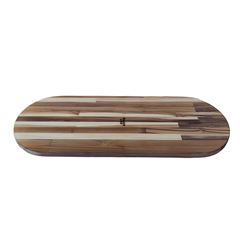 TÁBUA BUFFET OBLONGA MADEIRA TECA 53X20CM     