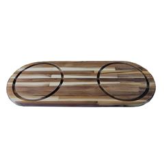 TÁBUA BUFFET OBLONGA MADEIRA TECA 53X20CM     