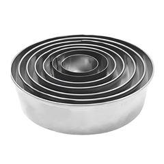 JOGO CORTADOR REDONDO LISO INOX 7 PEÇAS    