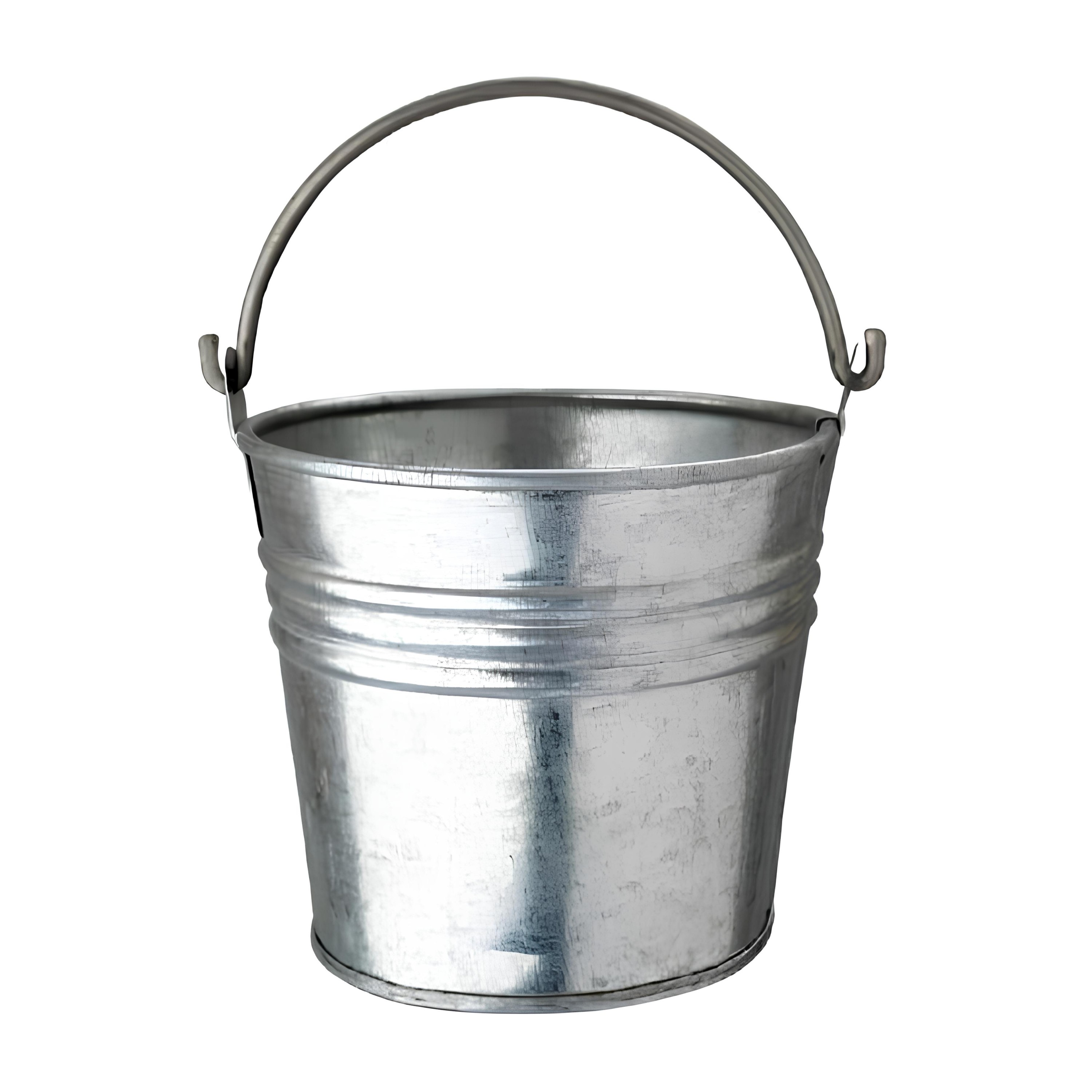 MINI BALDE APERITIVOS GALVANIZADO 7,5CM      