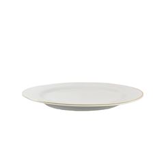 PRATO MESA PORCELANA 27CM BRASÍLIA FILETE OURO    