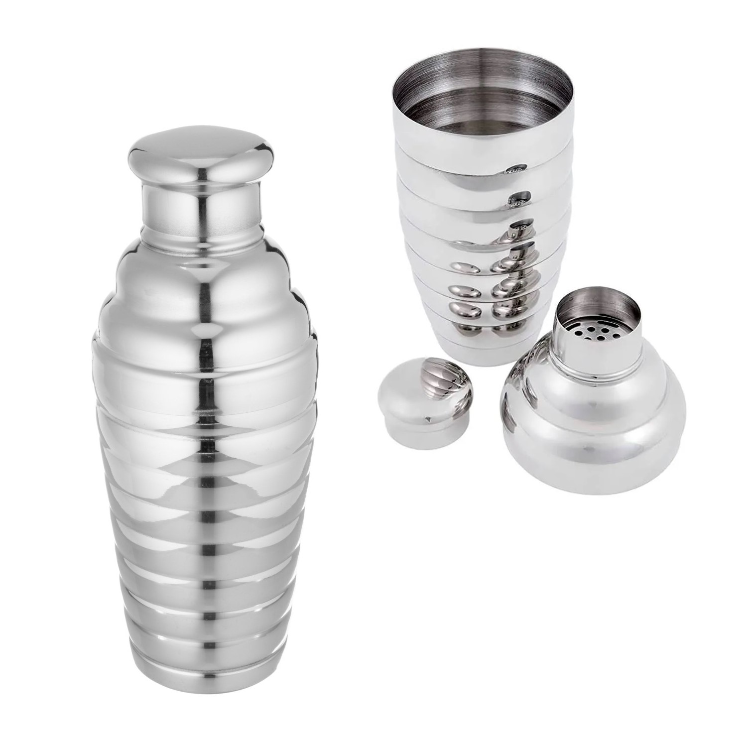 COQUETELEIRA INOX 600ML 9CM BEEHIVE