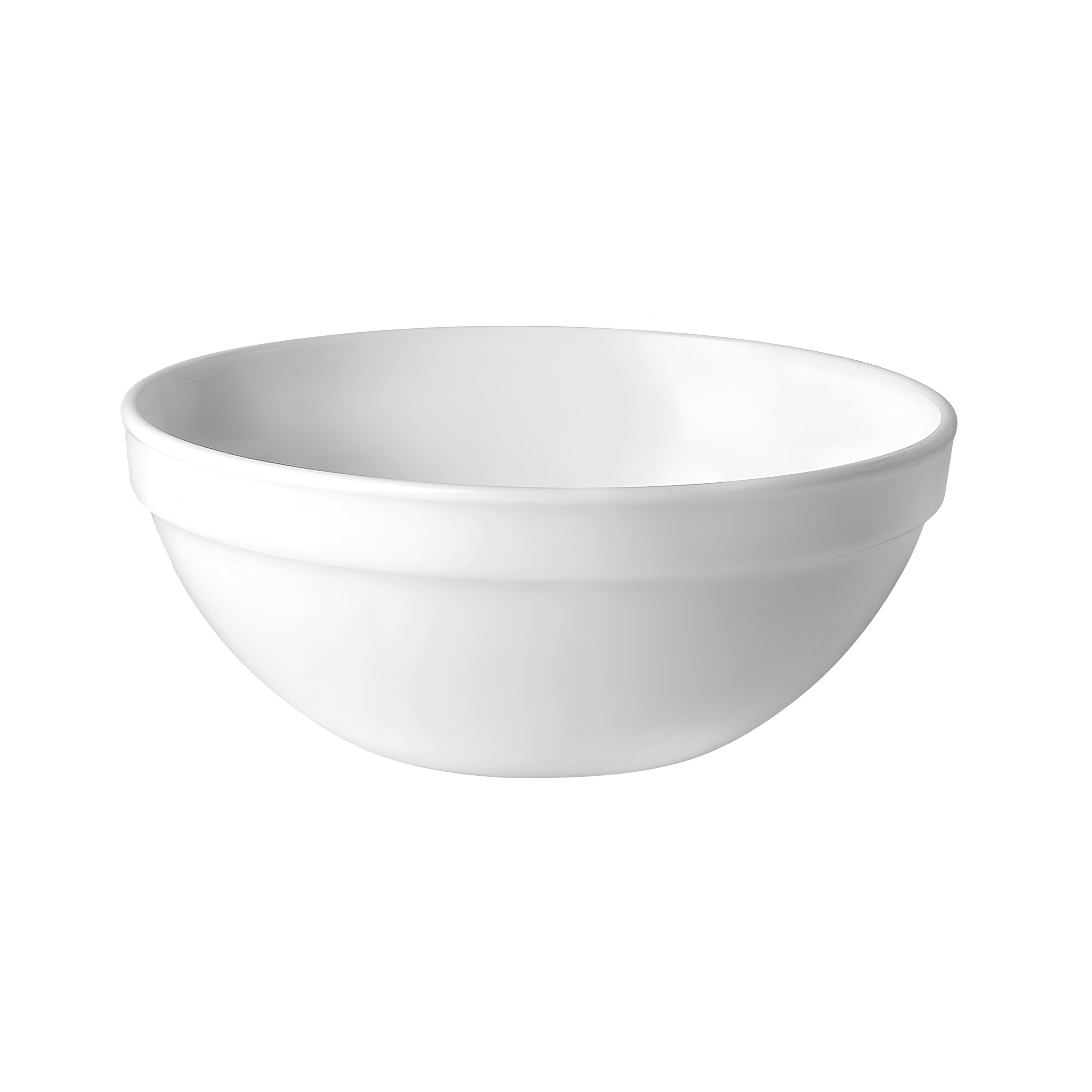 TIGELA EMPILHÁVEL VIDRO TEMPERADO OPALINO 500ML 14CM CAREWARE   