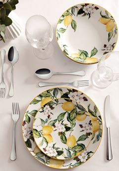 PRATO MESA PORCELANA 28CM DECORAÇÃO CARMEN     