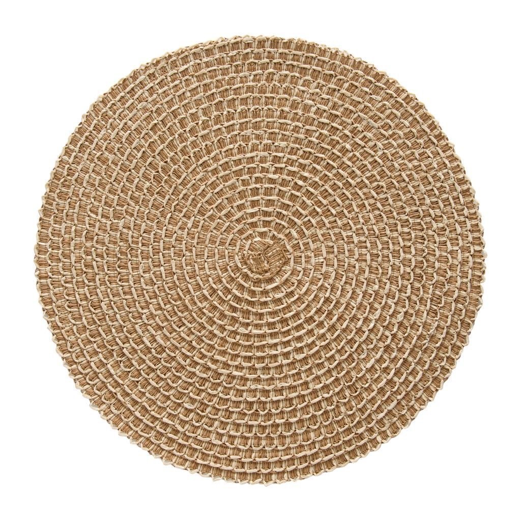 LUGAR AMERICANO FIBRA CELULOSE 37,5CM NATURAL TOSCANA