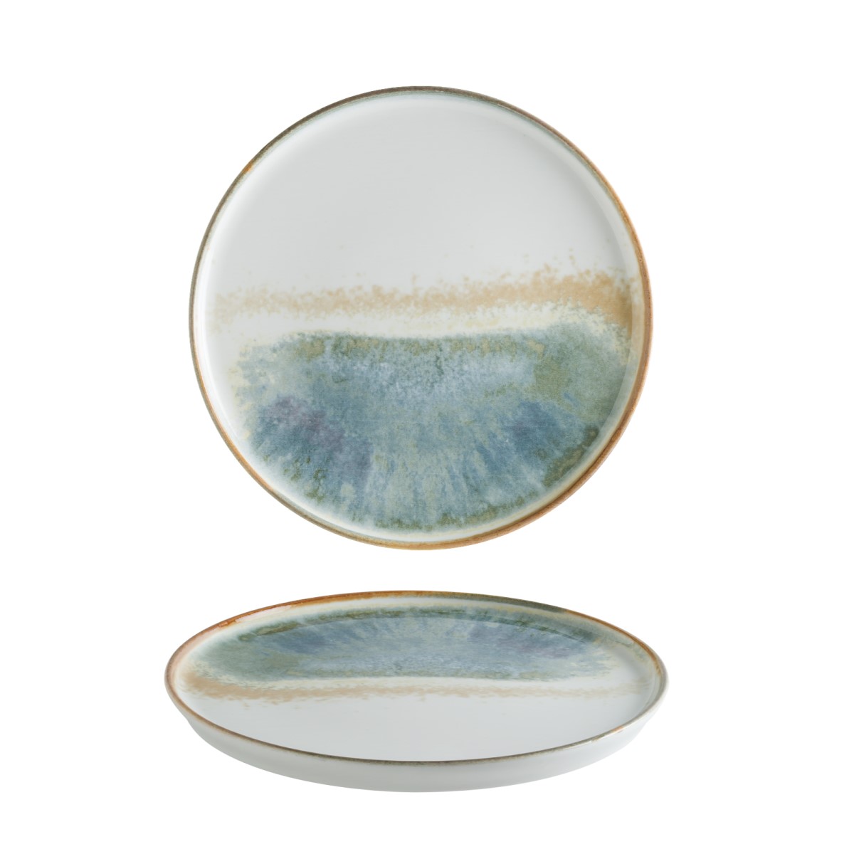 PRATO SOBREMESA PORCELANA 22CM HYGGE FIUM BONNA