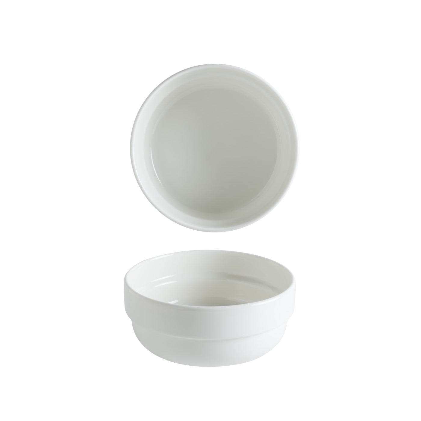 BOWL EMPILHÁVEL PORCELANA 250ML 10CM HOSPITAL CARE BONNA