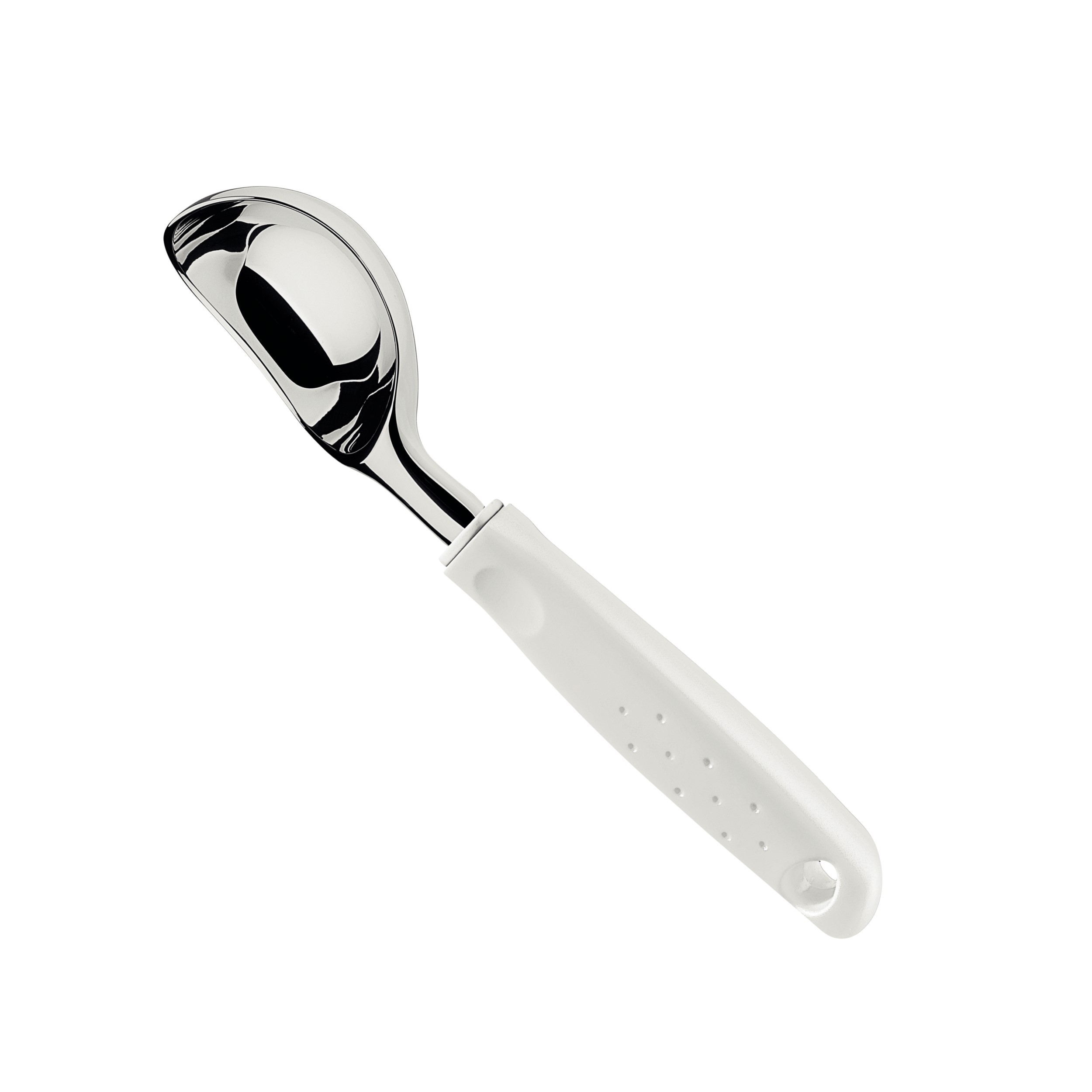COLHER SORVETE INOX REFORÇADA 20CM      
