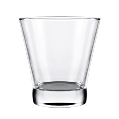 COPO WHISKY VIDRO TEMPERADO 350ML 10CM ARAN    