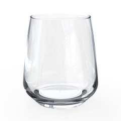 COPO WHISKY VIDRO TEMPERADO 350ML 9,5CM MENCIA    