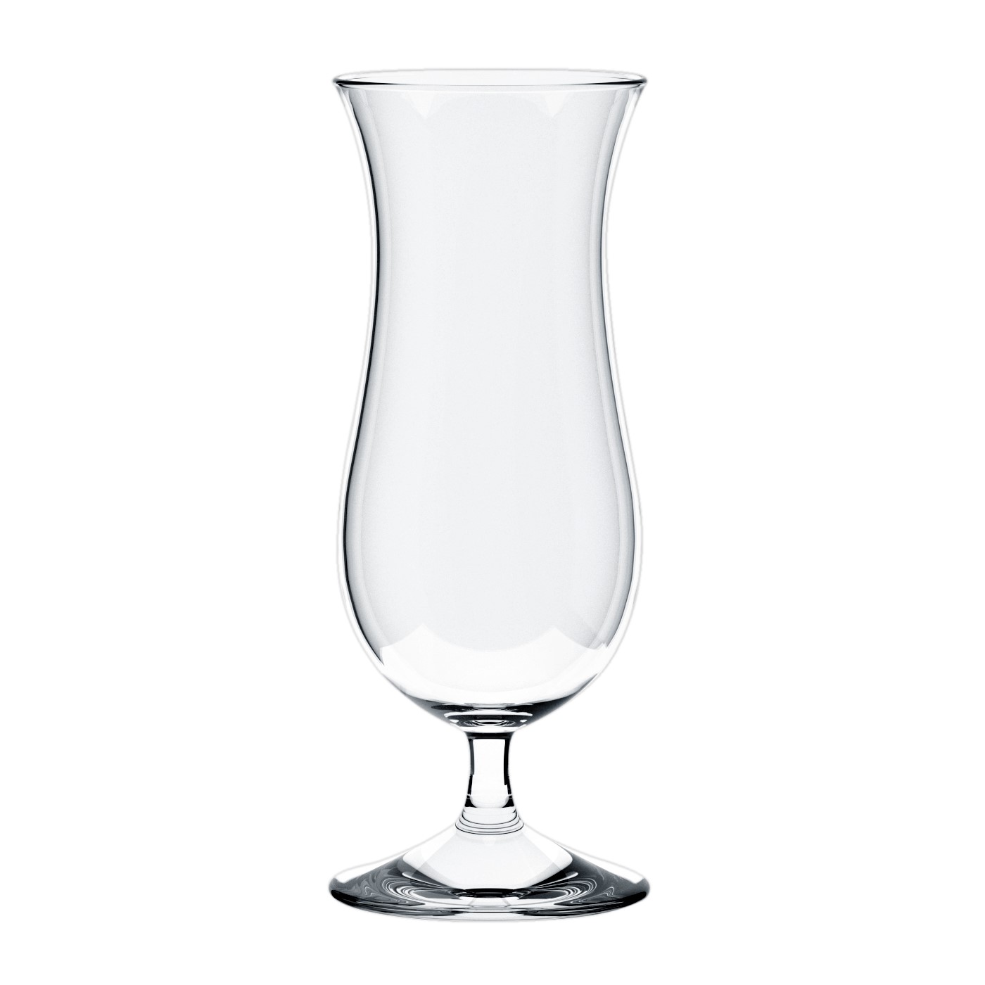 TAÇA ESCANDINAVA VIDRO TEMPERADO 470ML 21CM BLUE HAWAII   