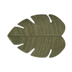 LUGAR AMERICANO FOLHA POLIÉSTER 50X36CM LEAF BRAZIL NATURE