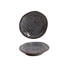 MINI PRATO STONEWARE 11CM TITANIUM JUTA PORTO BRASIL