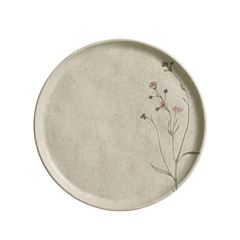 PRATO SOBREMESA STONEWARE 21,5CM 2CM CAMPESTRE BIO    