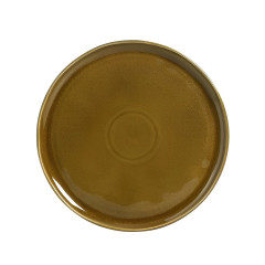 PRATO SOBREMESA STONEWARE 21,5CM 2CM ÂMBAR BIO