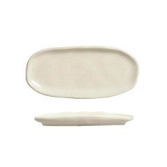 MINI TRAVESSA OVAL STONEWARE 16,5X8CM 2CM CLAY ORGÂNICO   