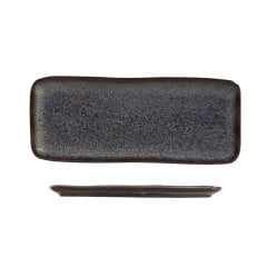 TRAVESSA STONEWARE 22X9,5CM TITANIUM ORGÂNICO PORTO BRASIL