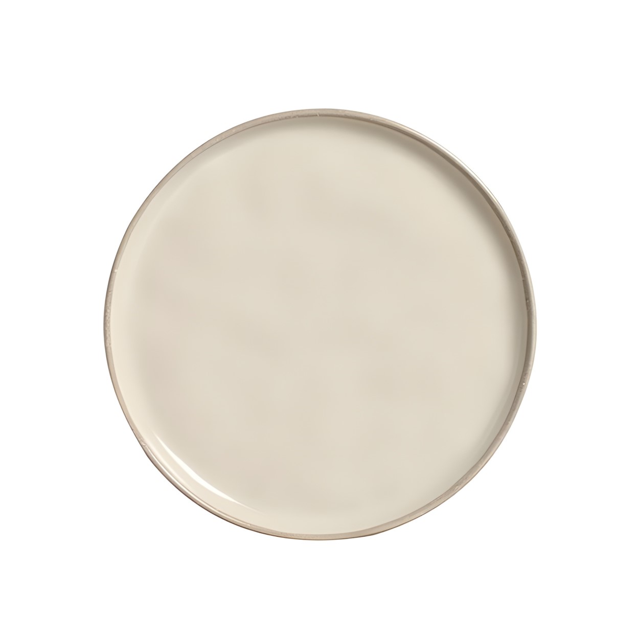 PRATO SOBREMESA STONEWARE 21,5CM RUSTIC CLAY BIO PORTO BRASIL