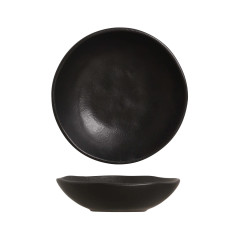 BOWL STONEWARE 520ML 5,5CM PRETO MATTE ORGÂNICO    
