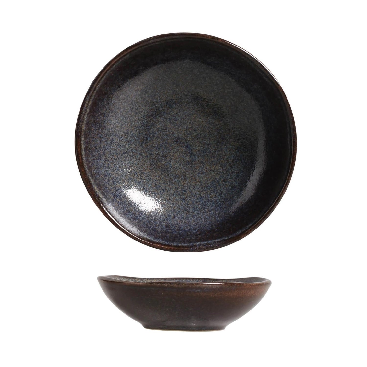 BOWL STONEWARE 520ML 17,5CM TITANIUM ORGÂNICO 14314109401 PORTO BRASIL