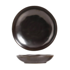 PRATO FUNDO STONEWARE 25CM METALLICA BIO     