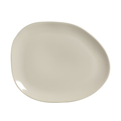 SOUSPLAT OVAL STONEWARE 31X26CM CLAY ORGÂNICO PORTO BRASIL