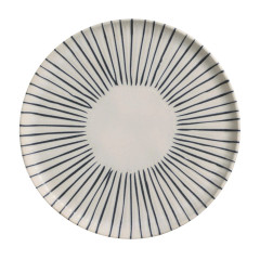 PRATO MESA STONEWARE 27,5CM ELEMENTO BIO     