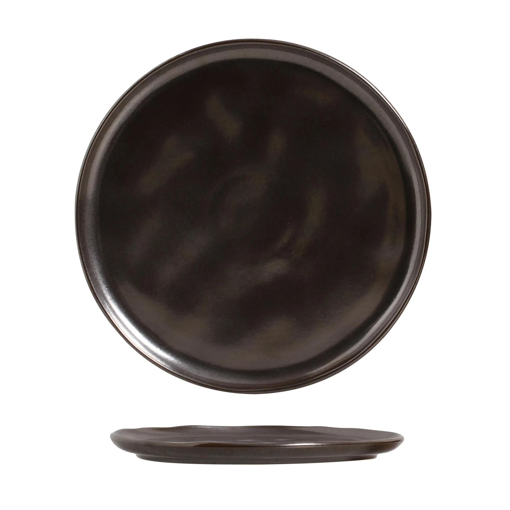 PRATO MESA STONEWARE 27,5CM METALLICA BIO PORTO BRASIL