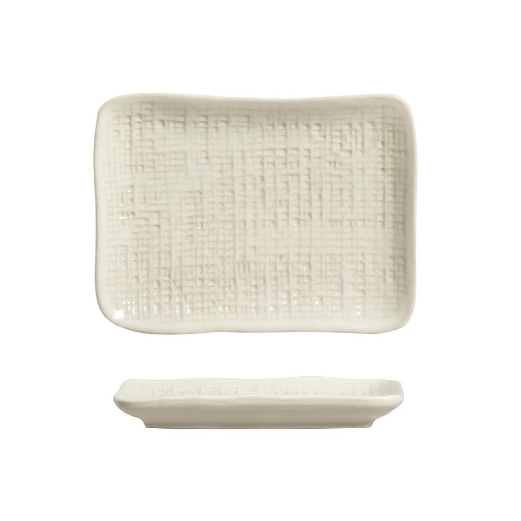 TRAVESSA STONEWARE 18X14CM CLAY JUTA PORTO BRASIL