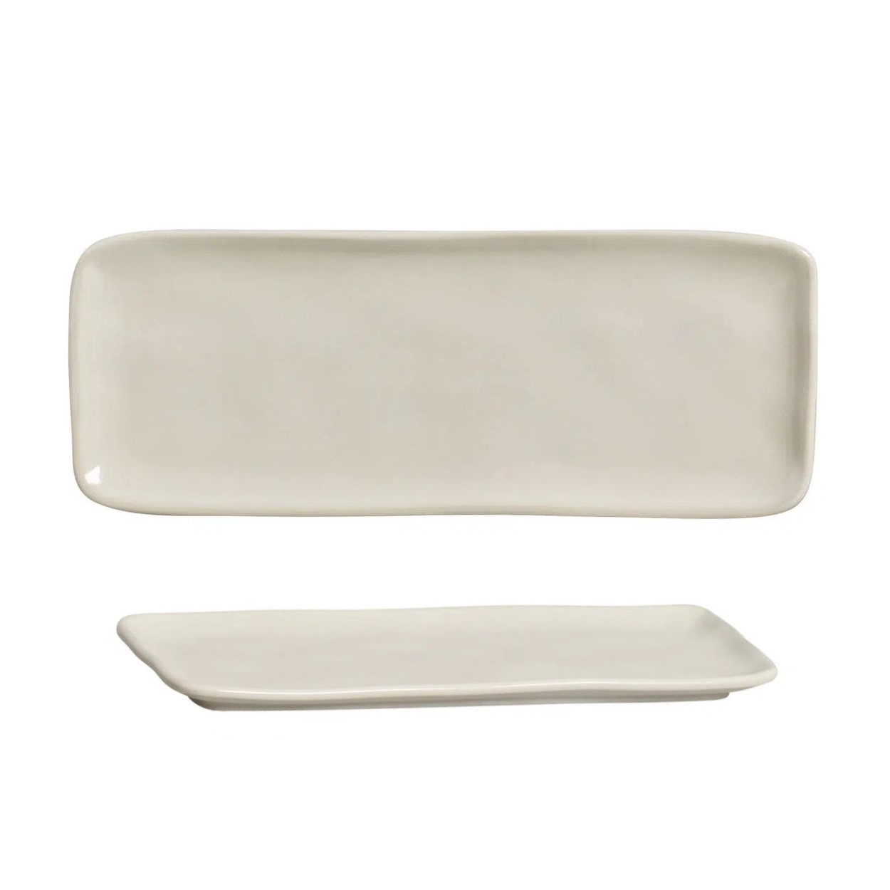 TRAVESSA STONEWARE 33X13CM CLAY ORGÂNICO PORTO BRASIL