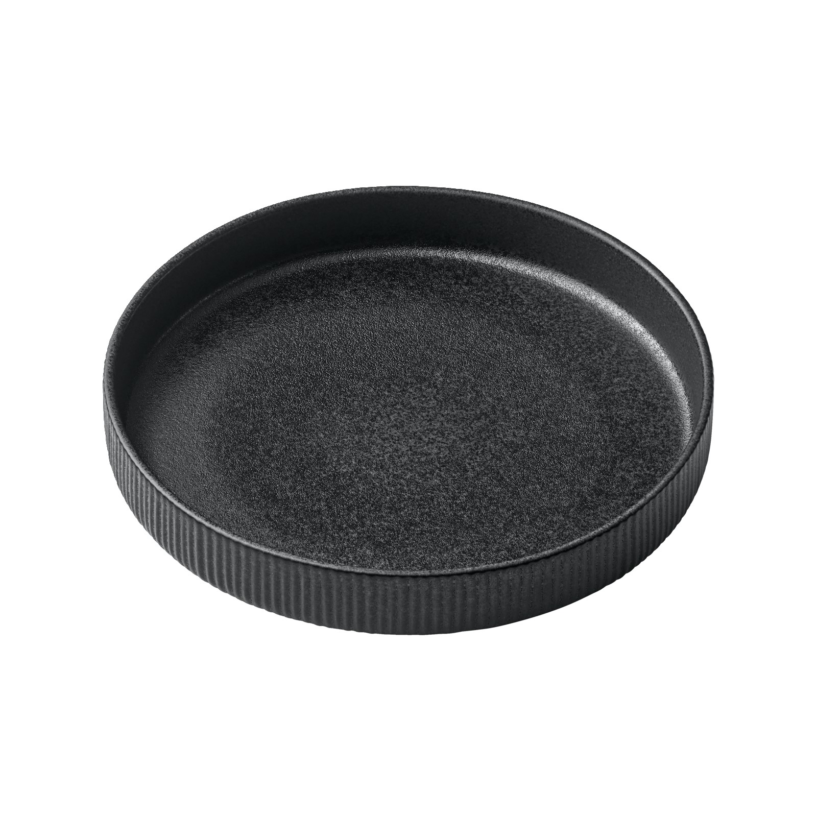 PRATO FUNDO STONEWARE 24CM NARA BLACK     