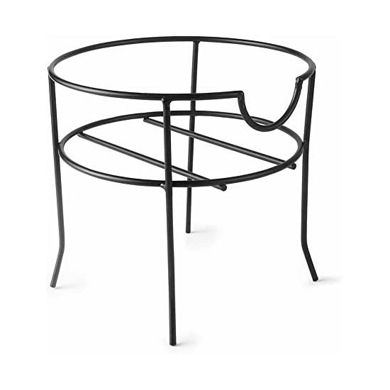SUPORTE SUQUEIRA AÇO 19,5CM PRETO      
