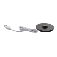LUMINÁRIA ALUMÍNIO RECARREGÁVEL 10CM TEMPO ANTRACITE     