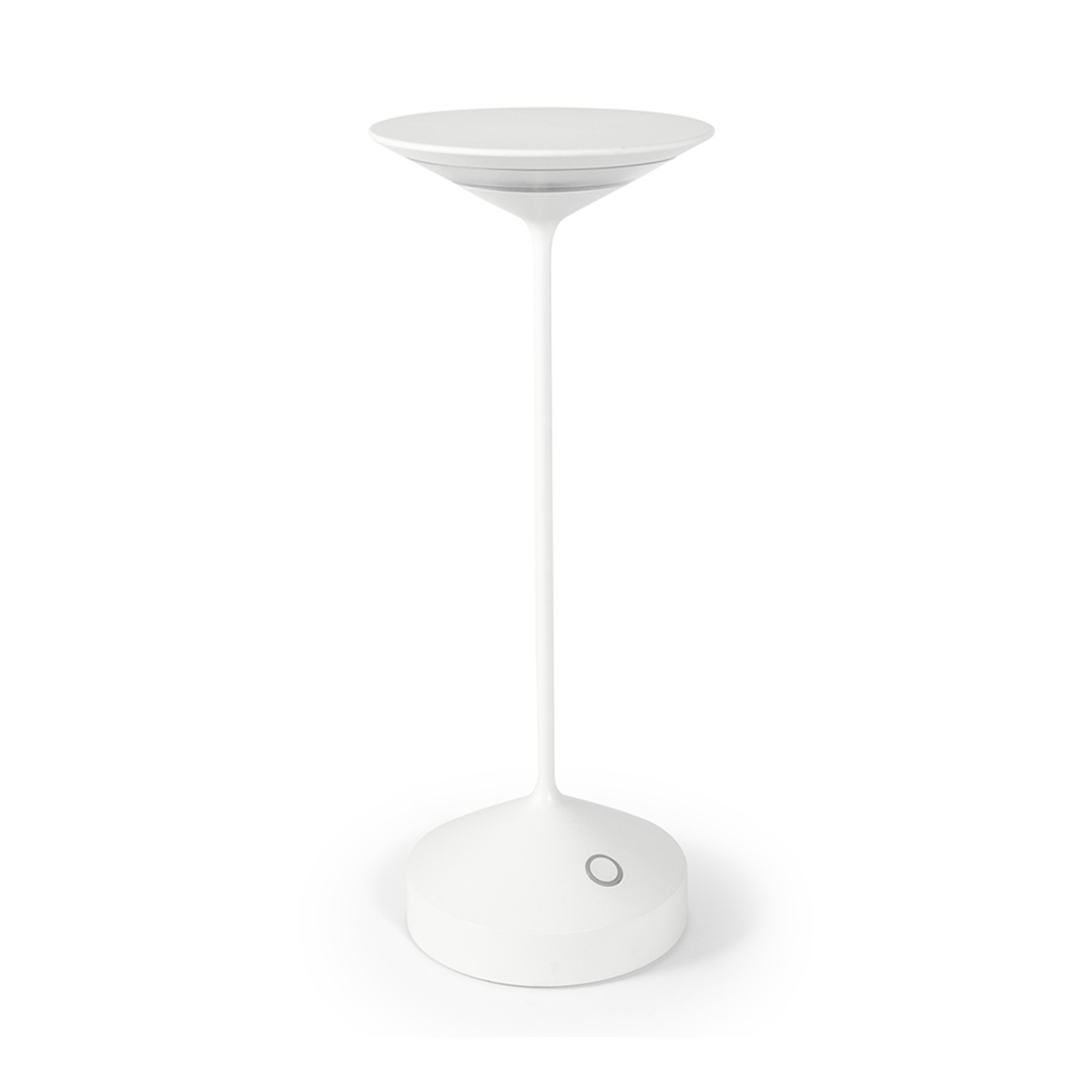 LUMINÁRIA ALUMÍNIO RECARREGÁVEL 10CM TEMPO BIANCO     