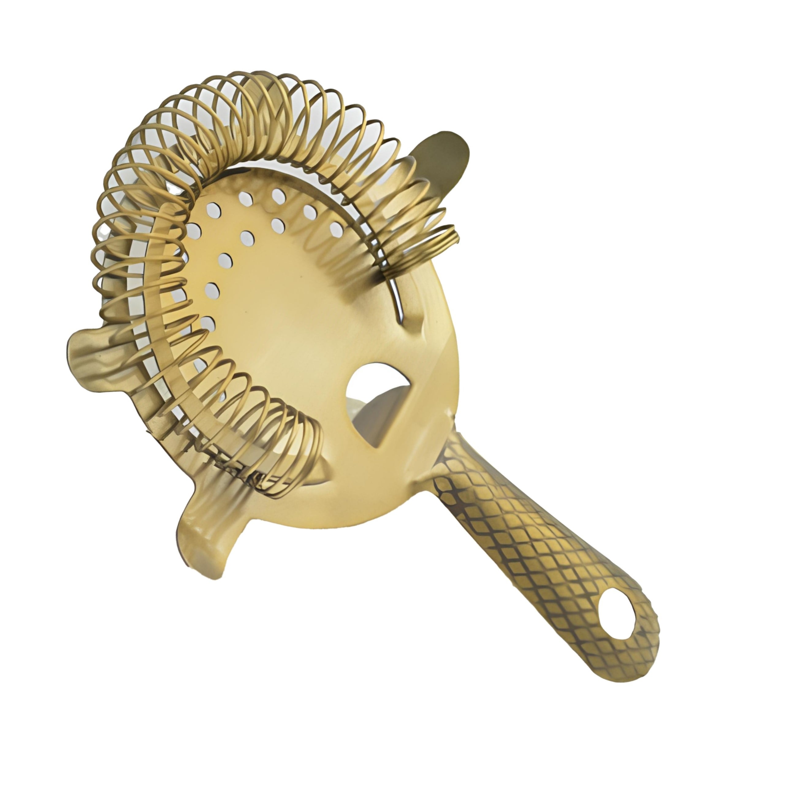 COADOR COQUETEL 4 APOIOS INOX 15CM DIAMOND GOLD