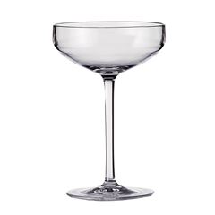 TAÇA CHAMPAGNE SAUCER POLICARBONATO 280ML 17CM IRIS    