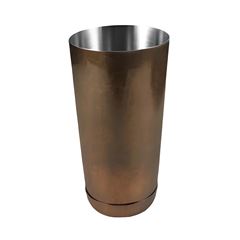 MIXING GLASS INOX BASE REFORÇADA 840ML 9CM GOLD VINTAGE  