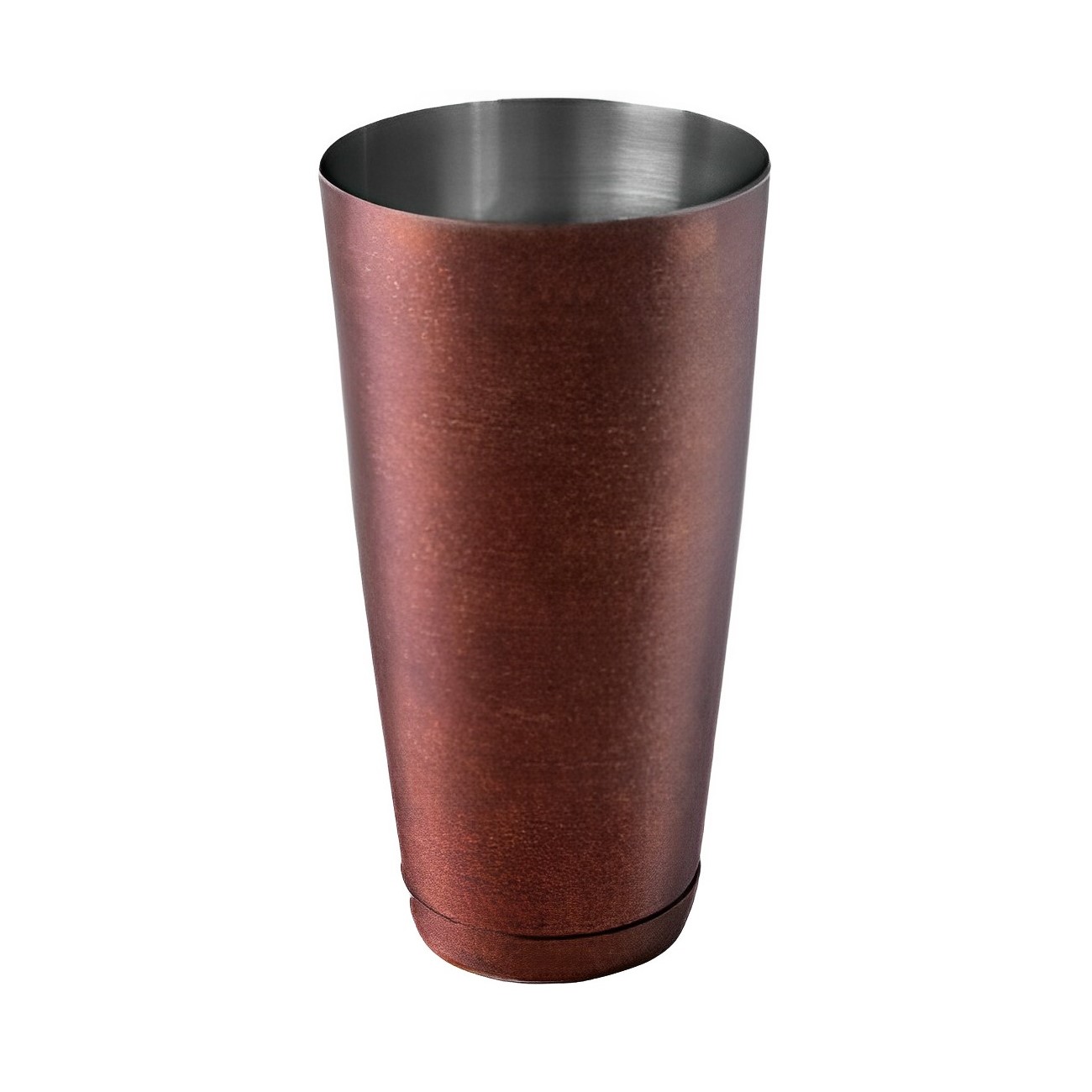 MIXING GLASS INOX BASE REFORÇADA 840ML 9CM COBRE VINTAGE  