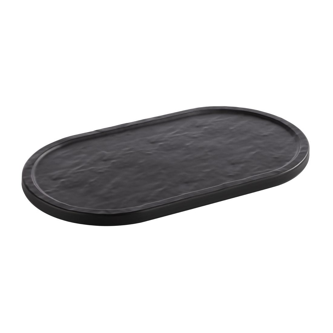 PRATELEIRA EXPOSITORA BUFFET MELAMINA 28X15,5CM PRETO SLATE    