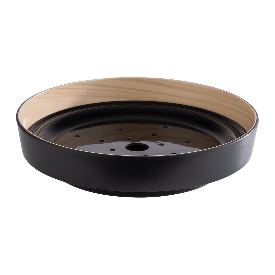 BOWL PEDESTAL BUFFET MELAMINA 25,5CM FRIDA     